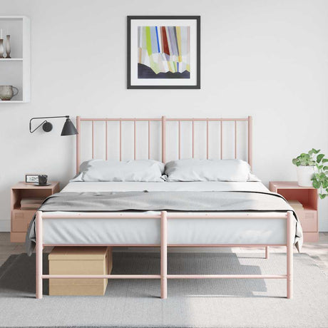 Bedside Cabinet 34.5X39X44 Cm Steel