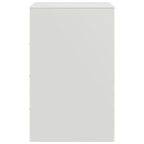 Bedside Cabinets 2 Pcs 34.5X39X62 Cm Steel