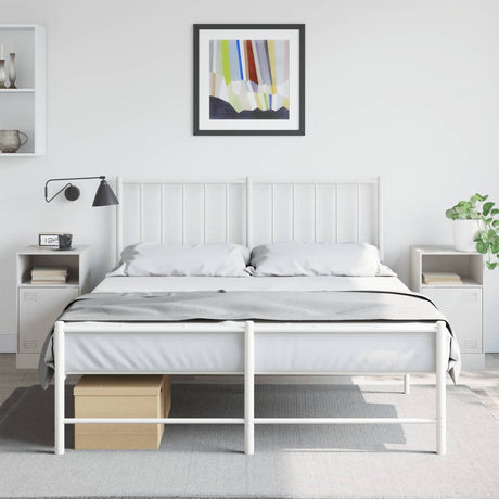 Bedside Cabinets 2 Pcs 34.5X39X62 Cm Steel