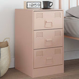 Bedside Cabinet 34.5X39X62 Cm Steel
