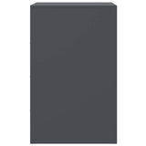 Bedside Cabinet 34.5X39X62 Cm Steel