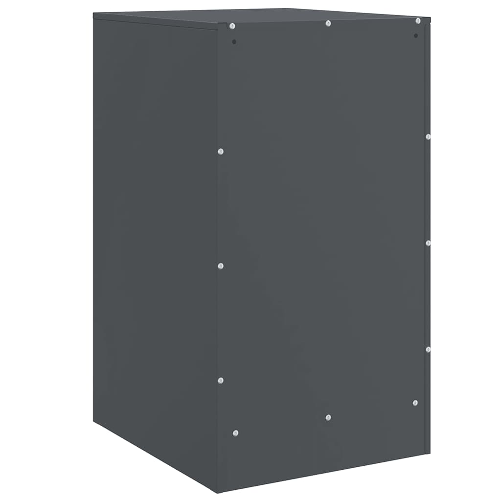 Bedside Cabinet 34.5X39X62 Cm Steel