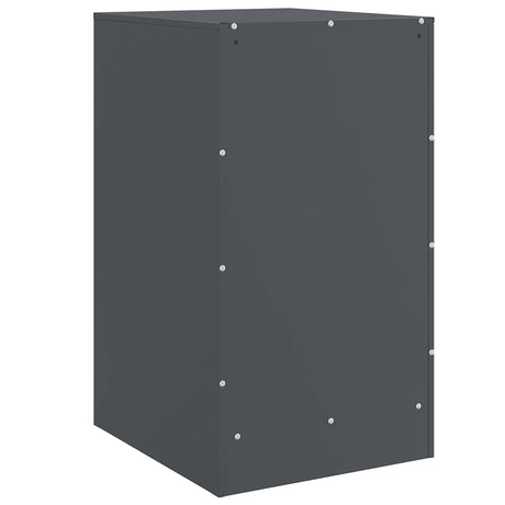 Bedside Cabinet 34.5X39X62 Cm Steel