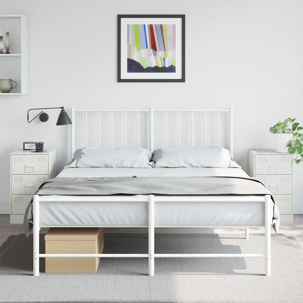 Bedside Cabinet 34.5X39X62 Cm Steel