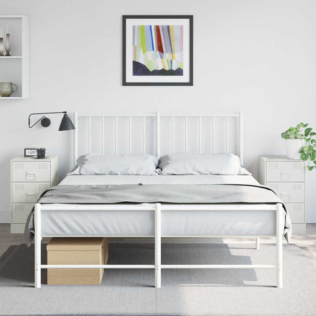 Bedside Cabinet 34.5X39X62 Cm Steel