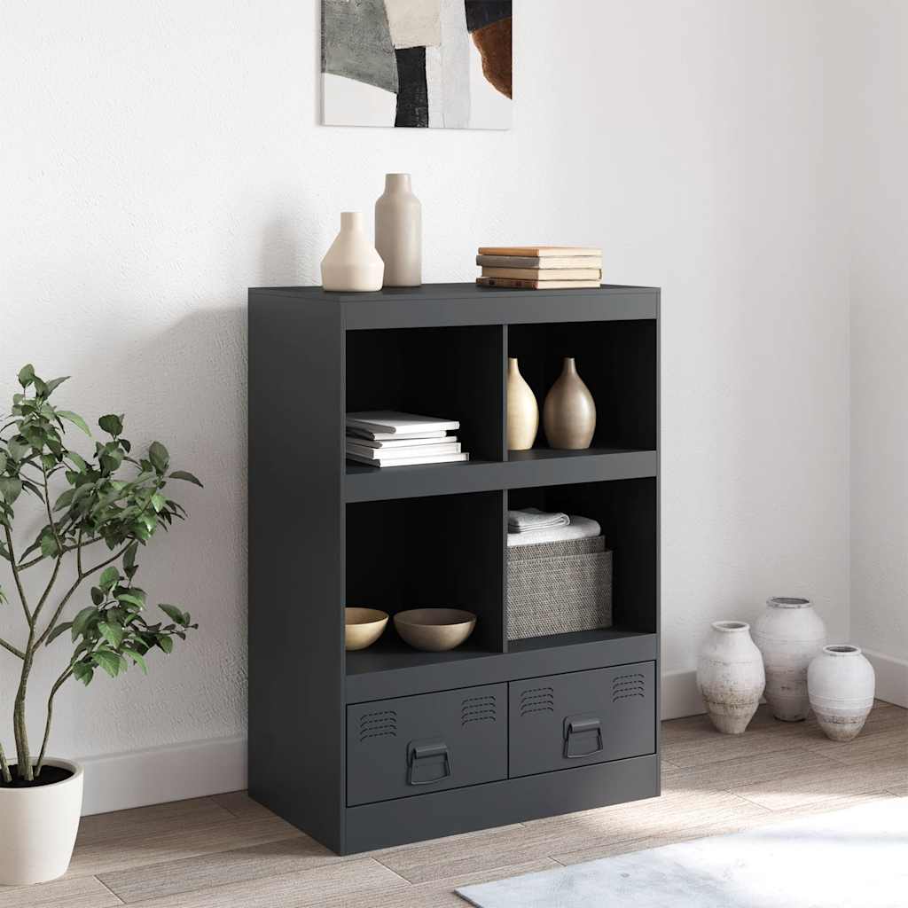 Highboard 67X39X95 Cm Steel