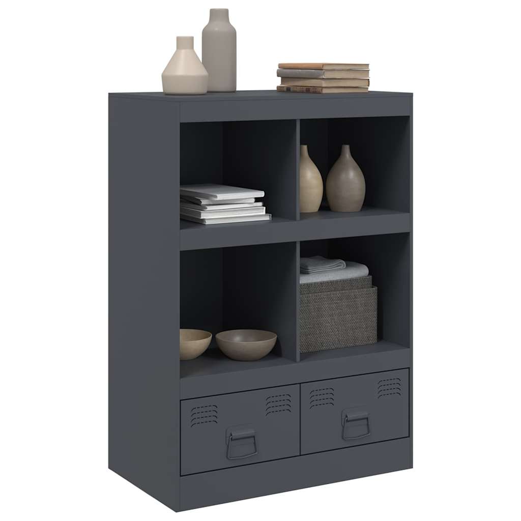 Highboard 67X39X95 Cm Steel