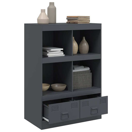 Highboard 67X39X95 Cm Steel