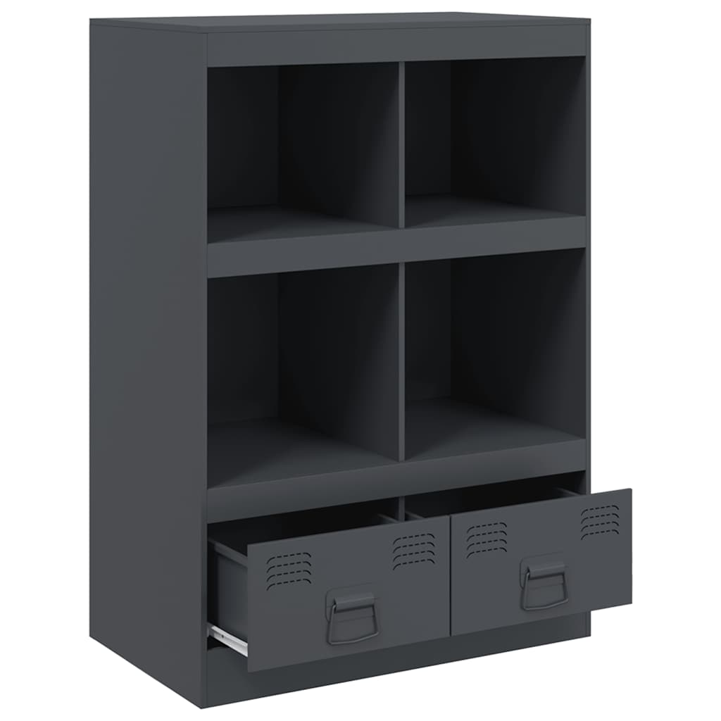 Highboard 67X39X95 Cm Steel