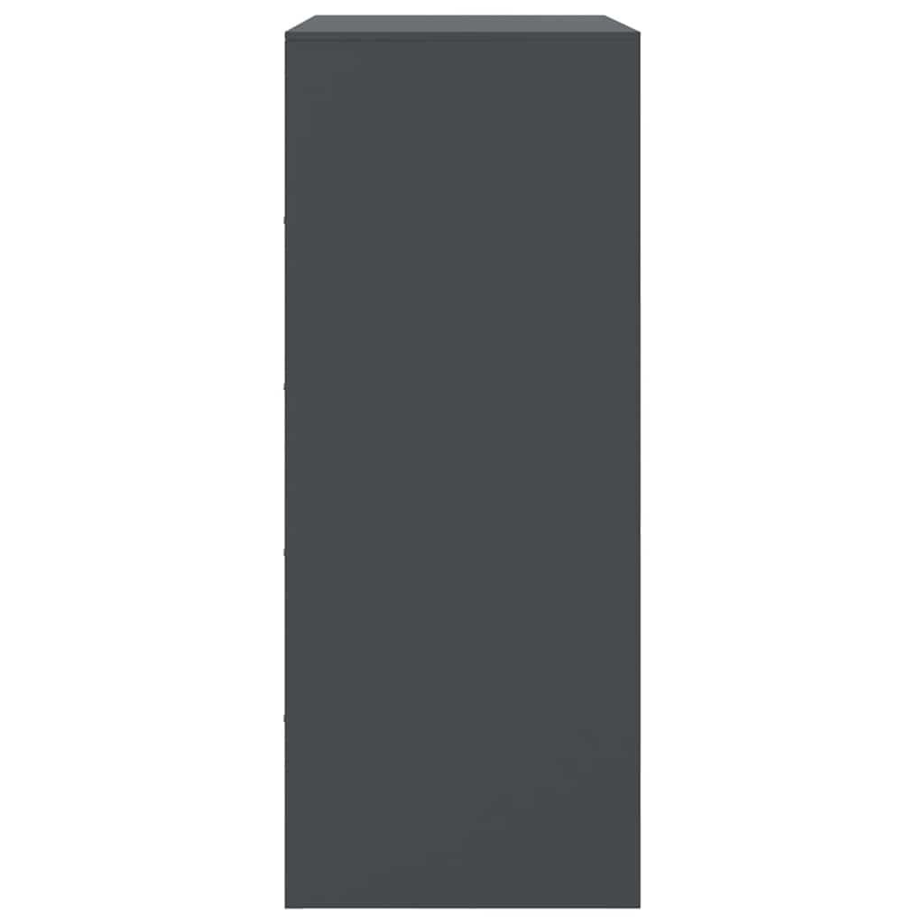 Highboard 67X39X95 Cm Steel