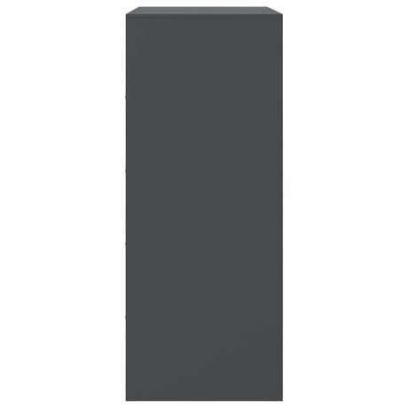 Highboard 67X39X95 Cm Steel
