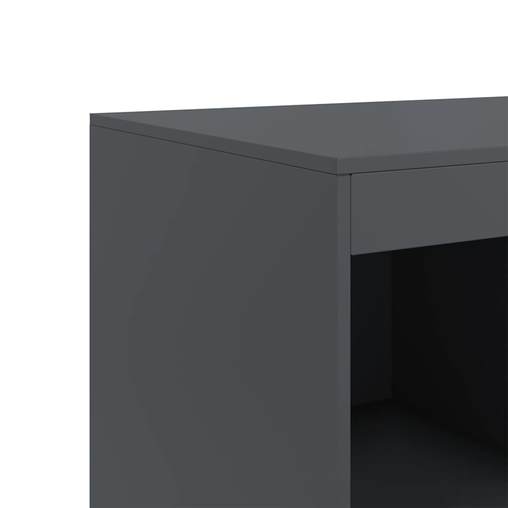 Highboard 67X39X95 Cm Steel