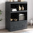 Highboard 67X39X95 Cm Steel