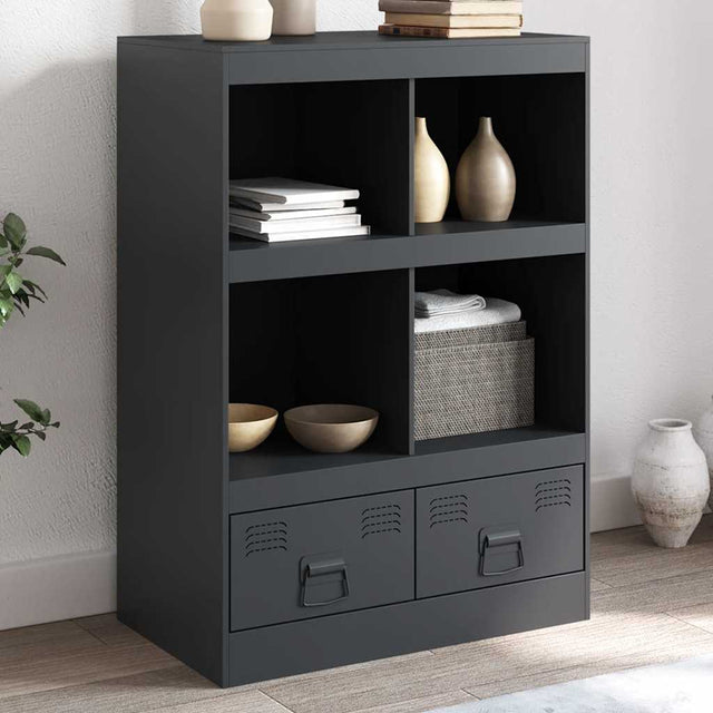 Highboard 67X39X95 Cm Steel