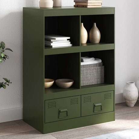 Highboard 67X39X95 Cm Steel