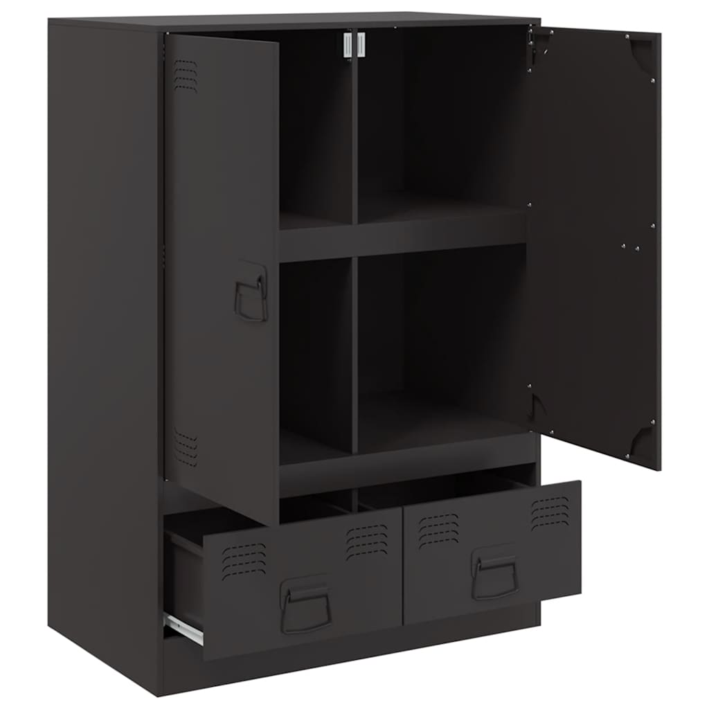 Highboard 67X39X95 Cm Steel