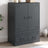 Highboard 67X39X95 Cm Steel