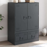 Highboard 67X39X95 Cm Steel