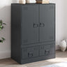 Highboard 67X39X95 Cm Steel