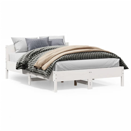 Bed Frame Without Mattress Solid Wood Pine