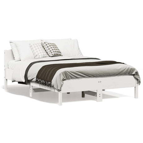 Bed Frame Without Mattress Solid Wood Pine