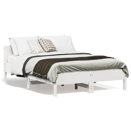 Bed Frame Without Mattress Solid Wood Pine
