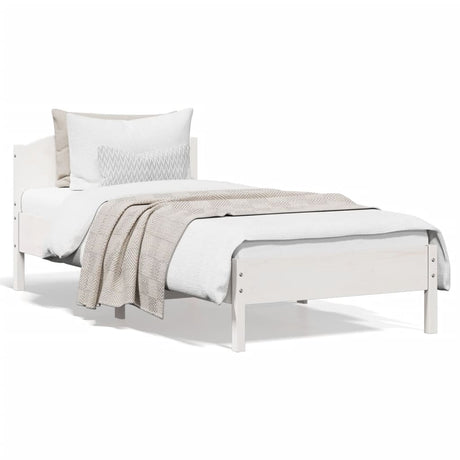 Bed Frame Without Mattress Solid Wood Pine