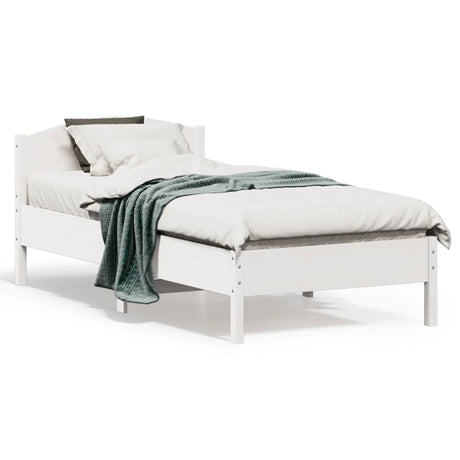 Bed Frame Without Mattress Solid Wood Pine