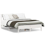 Bed Frame Without Mattress King Size Solid Wood Pine