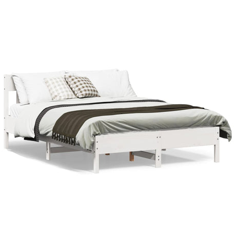 Bed Frame Without Mattress King Size Solid Wood Pine