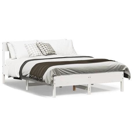 Bed Frame Without Mattress King Size Solid Wood Pine