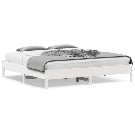 Bed Frame Without Mattress Small Double Solid Wood Pine