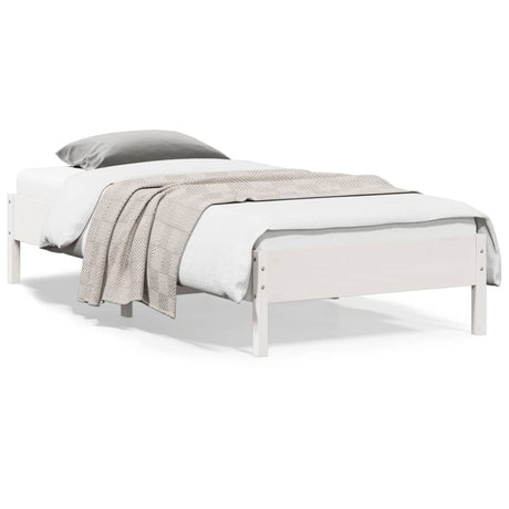 Bed Frame Without Mattress Small Double Solid Wood Pine