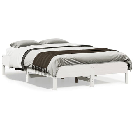 Bed Frame Without Mattress Small Double Solid Wood Pine