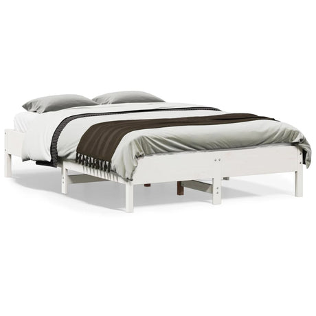 Bed Frame Without Mattress Small Double Solid Wood Pine