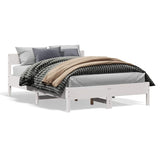Bed Frame Without Mattress Solid Wood Pine