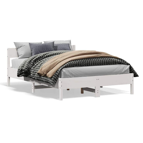 Bed Frame Without Mattress Solid Wood Pine