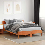Bed Frame Without Mattress Solid Wood Pine