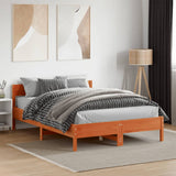 Bed Frame Without Mattress Solid Wood Pine