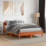 Bed Frame Without Mattress Solid Wood Pine