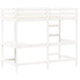 Loft Bed Without Mattress Solid Wood Pine
