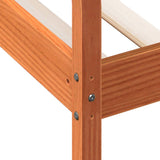 Day Bed without Mattress Wax Brown 75x190 cm Small Single Solid Wood Pine