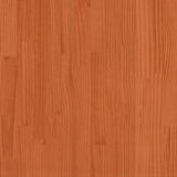 Day Bed without Mattress Wax Brown 75x190 cm Small Single Solid Wood Pine