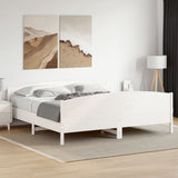 Bed Frame Without Mattress Solid Wood Pine