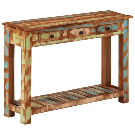 Console Table Solid Reclaimed Wood