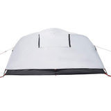 Camping Tent Dome 4-Person White Blackout Fabric Waterproof