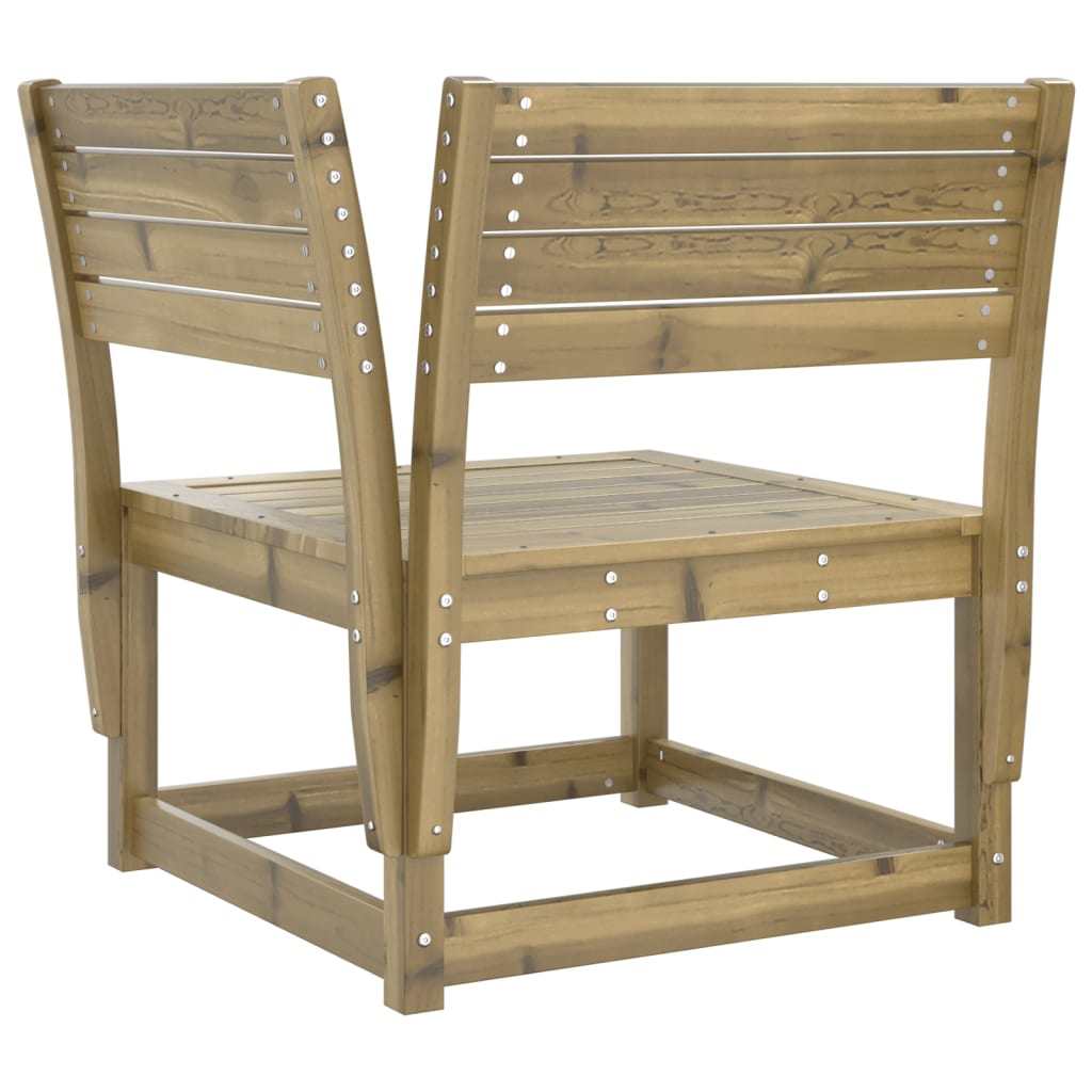 Garden Sofa Corner 73X73X78 Cm Impregnated Wood Pine