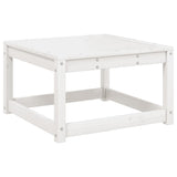 Garden Footstool Solid Wood Pine