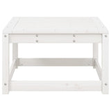Garden Footstool Solid Wood Pine