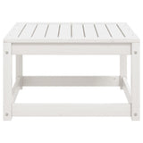 Garden Footstool Solid Wood Pine